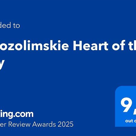 Jerozolimskie Heart Of The City Varsovia Exterior foto